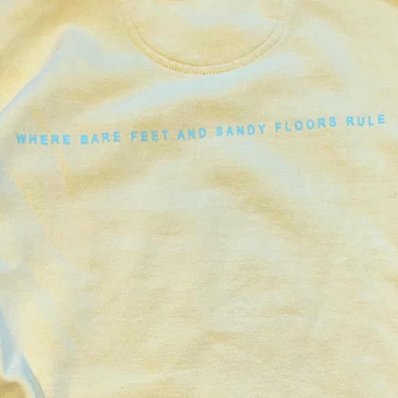 Comfort Colors Seaside Yellow Sweatshirt size S - Picture 4 of 4